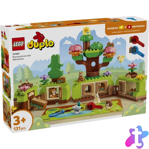 LEGO® DUPLO® Town Kalandos erdő vadállatokkal 10480