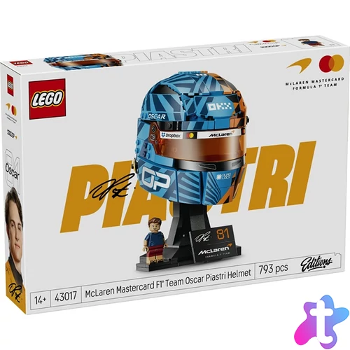 LEGO® Edition Sports Oscar Piastri Mclaren sisak 43017