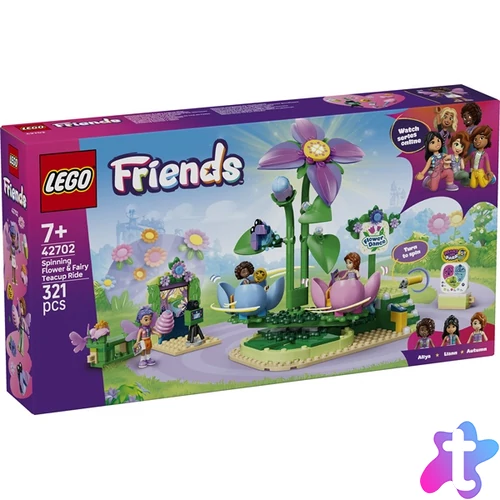 LEGO® Friends Körhinta virágokkal és tündérekkel 42702