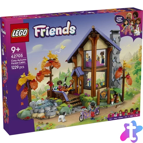 LEGO® Friends Otthonos kabin az őszi erdőben 42705