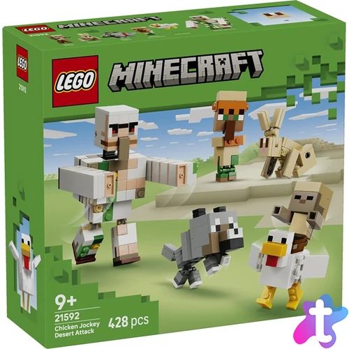 LEGO® Minecraft® Csirkezsoké, támadás a sivatagban 21592