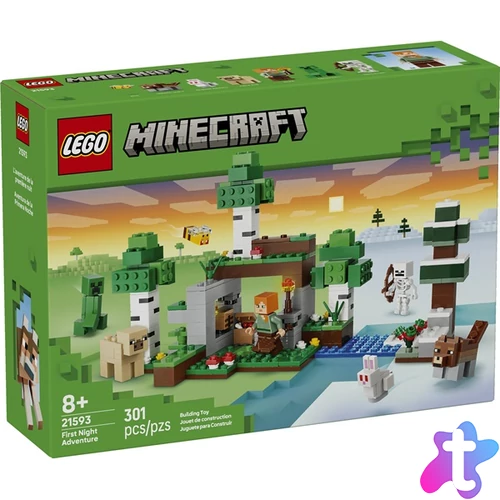 LEGO® Minecraft® Az első éjszaka kalandjai 21593