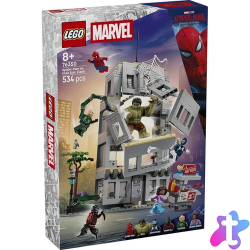 LEGO® Super Heroes Marvel Pókember és Hulk csatája 76350