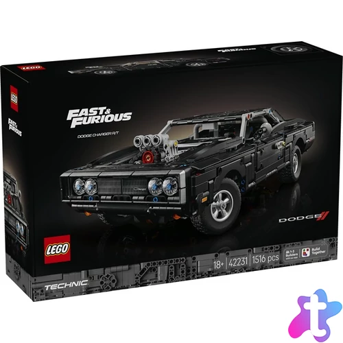 LEGO® Technic Fast and Furious Dodge Charger R /T autó 42231