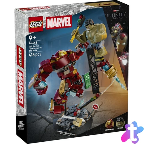 LEGO® | Marvel Hulkbuster és Hulk óriási csatája 76343