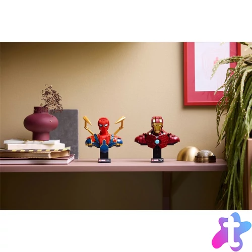LEGO® | Marvel Vasember MK4 mellszobor, megépíthető modell felnőtteknek, minifigurával 76327