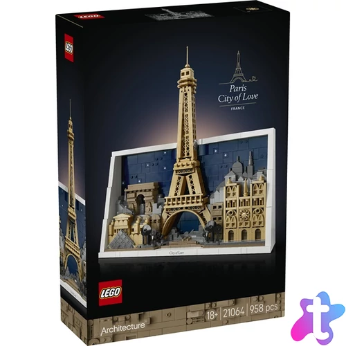 LEGO® Architecture Párizs – a szerelem városa 21064