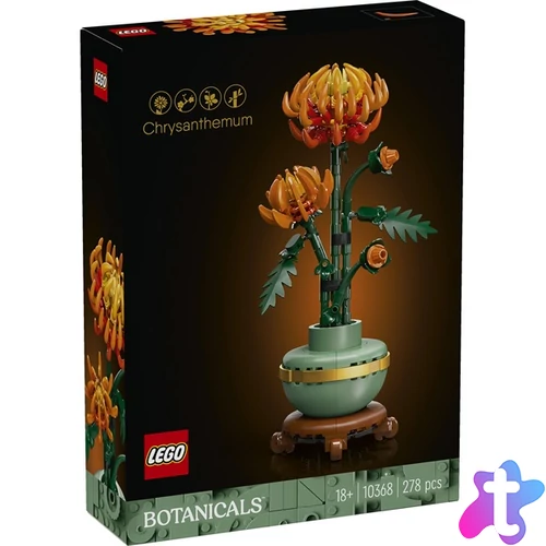 LEGO® Botanicals Krizantém virágdekorációs építőszett 10368