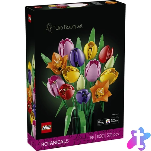LEGO® Botanicals Tulipáncsokor dekoráció 11501