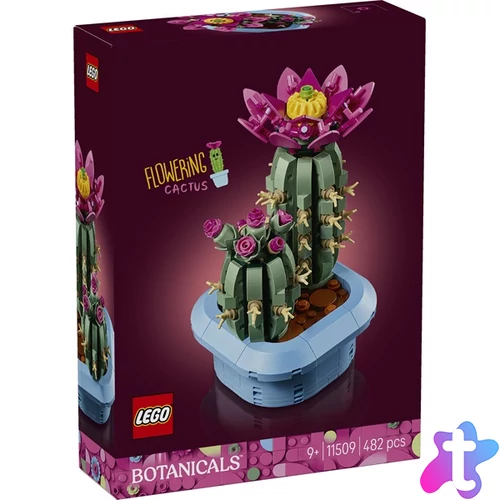 LEGO® Botanicals Virágzó kaktusz, növénydekoráció 11509