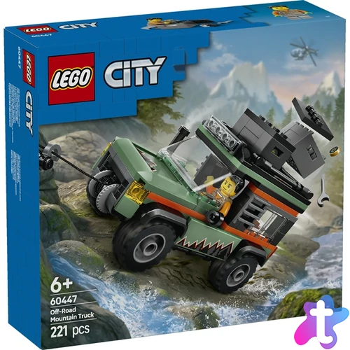 LEGO® City 4x4-es off-road terepjáró, kalandjáték 60447