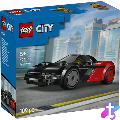LEGO® City Elektromos szuperautó játéképítő-készlet és minifigura 60486