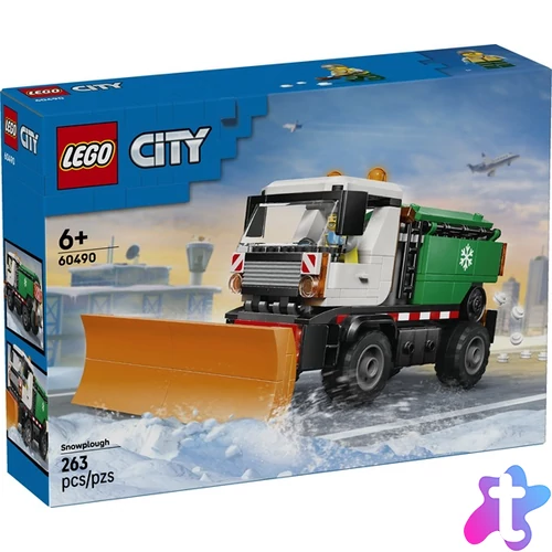 LEGO® City Hókotró teherautó játék jármű minifigurával 60490