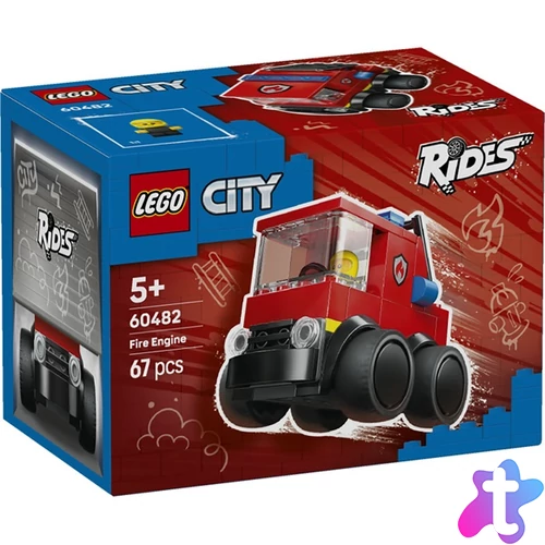 LEGO® City Járgányok – Tűzolóautó játéképítő-készlet 60482