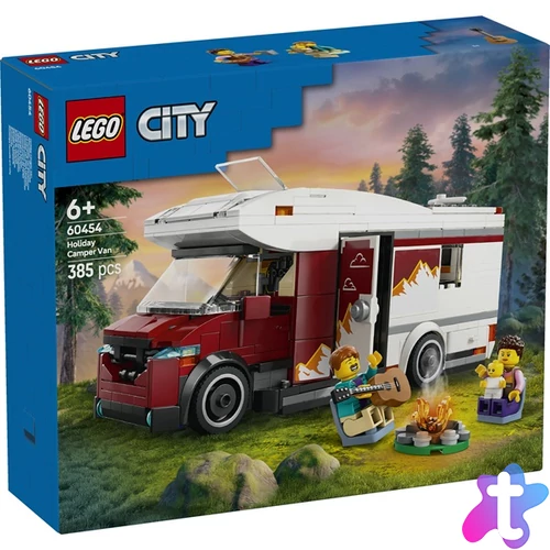 LEGO® City Lakóautó a kalandos nyaraláshoz, játék járművet tartalmazó szett 60454