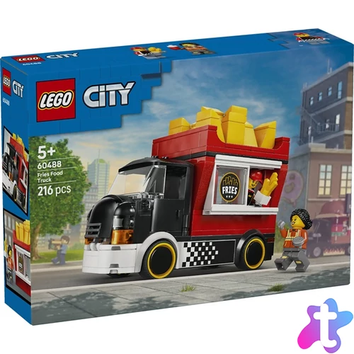 LEGO® City Sültkrumpli-árus büfékocsi – Játéképítő-készlet 60488