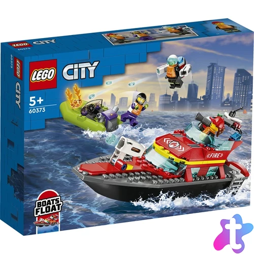 LEGO® City Tűzoltóhajó 60373