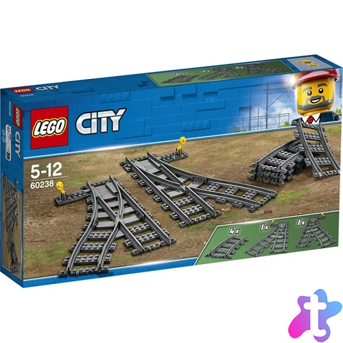 LEGO® City Vasúti váltó 60238 Vonat játék