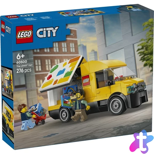 LEGO® City A LEGO furgon – Játéképítő-készlet gyerekeknek 60500
