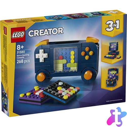 LEGO® Creator 3 az 1-ben Retró játékkonzol, építőjáték 31380