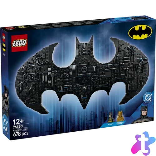 LEGO® DC Batman™: Batman logó, szuperhős építőjáték 76330