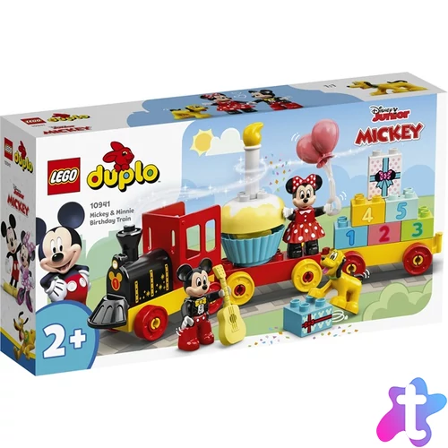 LEGO® DUPLO® Disney Mickey & Minnie születésnapi vonata 10941
