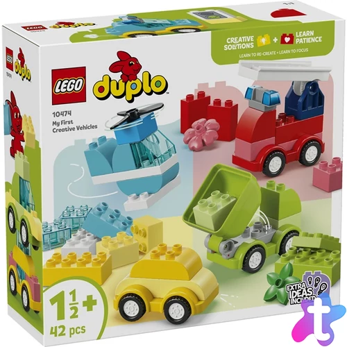 LEGO® DUPLO® Első készletek Kreatív járművek 10474