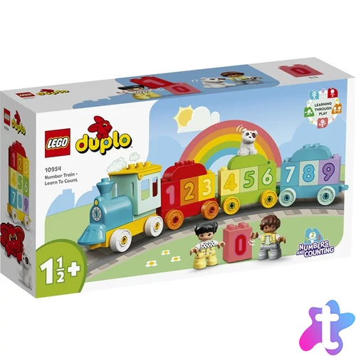 LEGO® DUPLO® Első készletek Számvonat - Tanulj meg számolni 10954