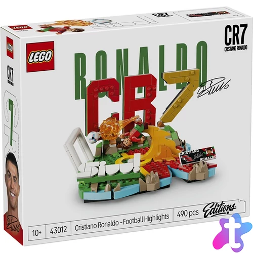 LEGO® Editions Cristiano Ronaldo – A futball legjobb pillanatai 43012