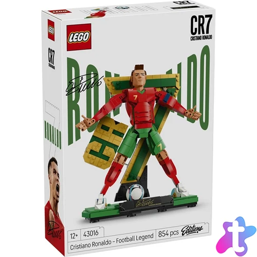 LEGO® Editions Cristiano Ronaldo – Futball-legenda 43016