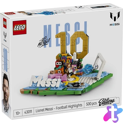 LEGO® Editions Lionel Messi – A futball legjobb pillanatai 43011