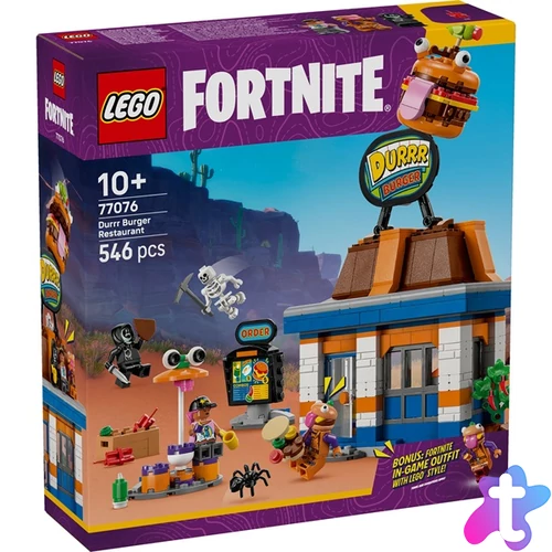 LEGO® Fortnite® Durrr Burger étterem, videójátékon alapuló játék 77076