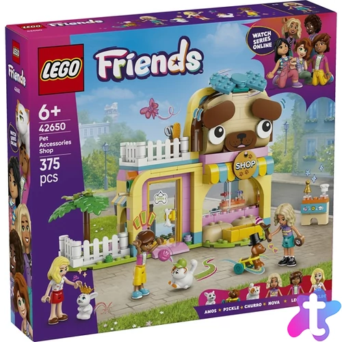 LEGO® Friends Kisállatfelszerelések boltja, játék építőkészlet 42650