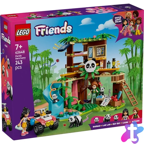 LEGO® Friends Pandamenedékhely, játék építőkészlet 42648