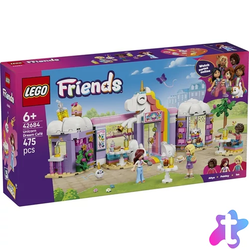LEGO® Friends Unikornisos kávézó, történetmesélős játékkészlet 42684