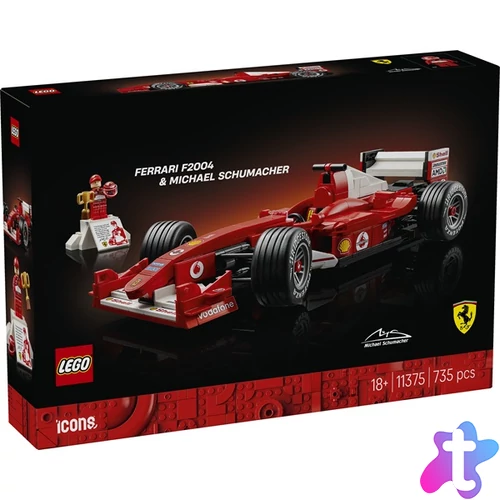 LEGO® Icons Ferrari F2004 és Michael Schumacher 11375