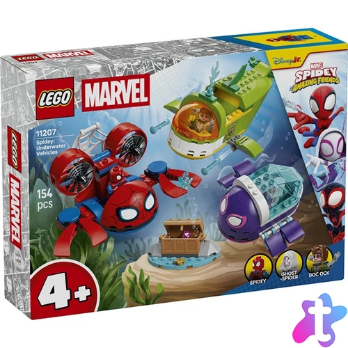 LEGO® | Marvel Póki és csodálatos barátai Pókember: vízi járművek 11207