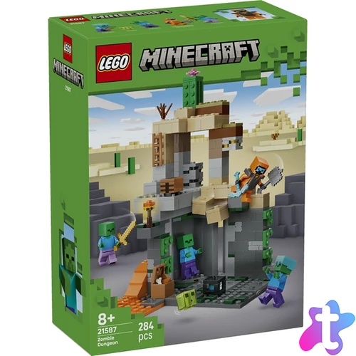 LEGO® Minecraft® Zombikazamata gaming építőjáték 21587