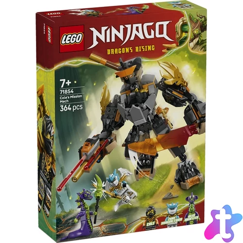 LEGO® NINJAGO® Cole akciórobotja és Sárkány Zane – Játékok 71854