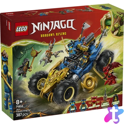 LEGO® NINJAGO® Jay átalakítható autója játék versenyautó 71856