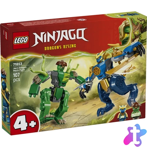 LEGO® NINJAGO® Jay csatája sárkánypáncélban – Robotos játék 71853