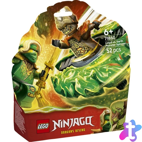 LEGO® NINJAGO® Lloyd egy földszörny pörgettyűje ellen játék 71850