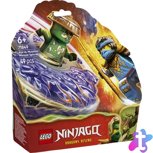 LEGO® NINJAGO® Nya egy mutáns szörny pörgettyűje ellen játék 71849