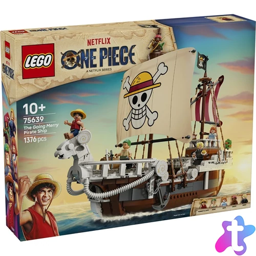 LEGO® ONE PIECE Going Merry kalózhajó, építőjáték és hajókészlet 75639