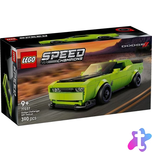 LEGO® Speed Champions Dodge Challenger SRT Hellcat sportautó, játék 77237