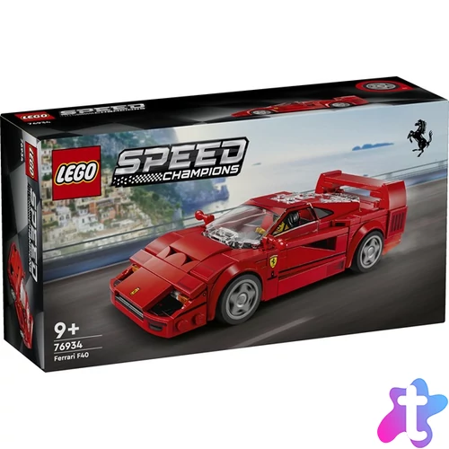 LEGO® Speed Champions Ferrari F40 sportautó járműves játék 76934