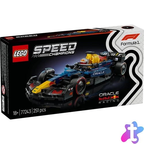 LEGO® Speed Champions Oracle Red Bull Racing RB20 F1® versenyautó, járműves készlet 77243