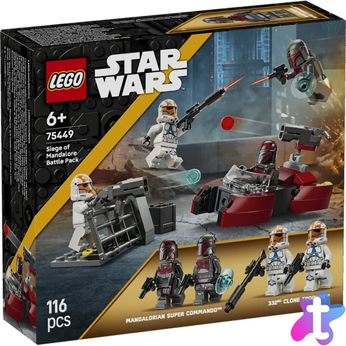 LEGO® Star Wars™ A Mandalore ostroma harci csomag készlet 75449