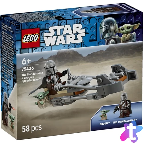 LEGO® Star Wars™ A Mandalóri és Grogu speeder bike-ja 75436