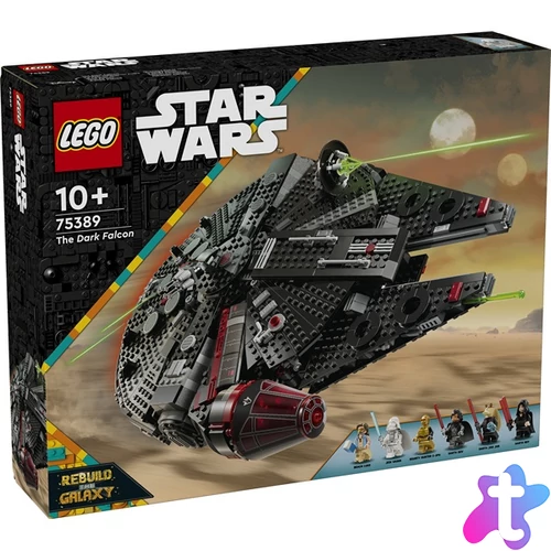 LEGO® Star Wars™ A Sötét Sólyom megépíthető játék jármű 75389